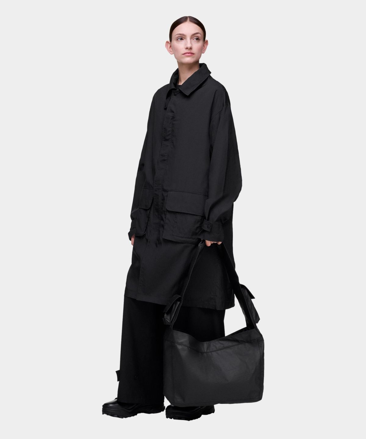 와이쓰리(Y-3) (U) 뉴스페이퍼백 블랙 Y-3 NEWSPAPER L BLACK