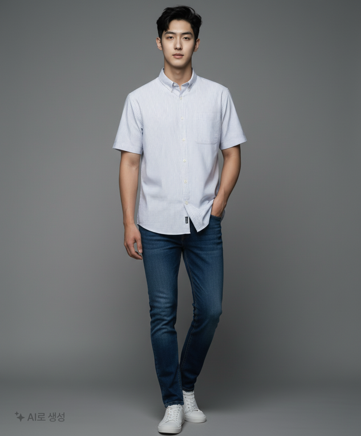 앨빈클로(ALVINCLO) 캐주얼 셔츠 3XL