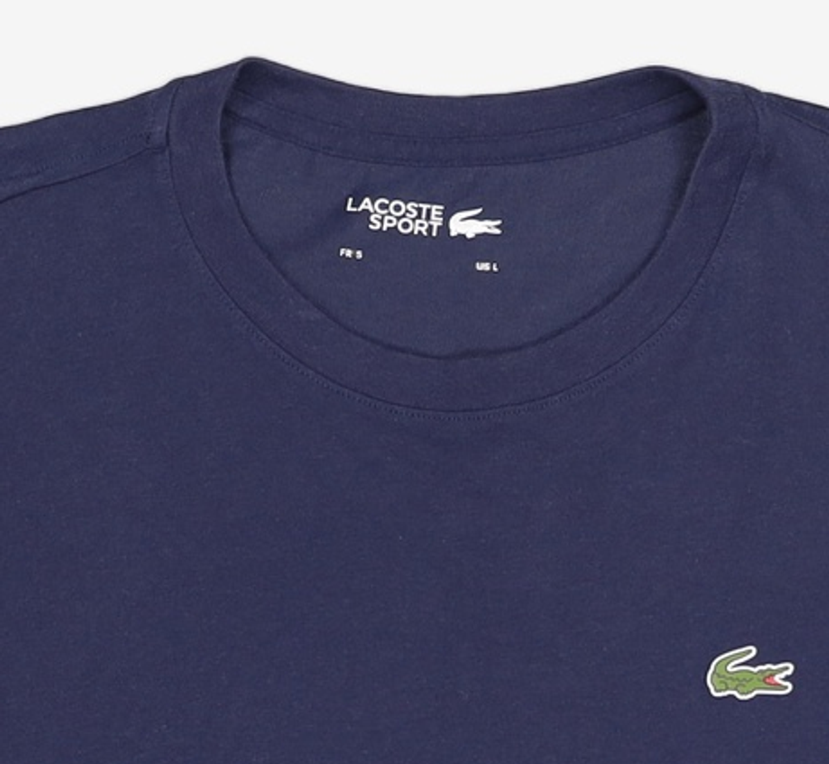 라코스테(LACOSTE) 공용 베이직 크루넥 티셔츠 TH0123-20C_050 105