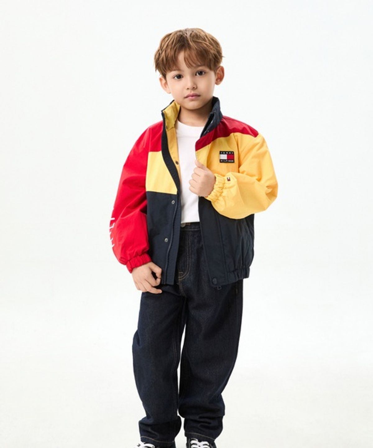 타미힐피거 키즈(TOMMY HILFIGER KIDS) 레가타 컬러블록 재킷