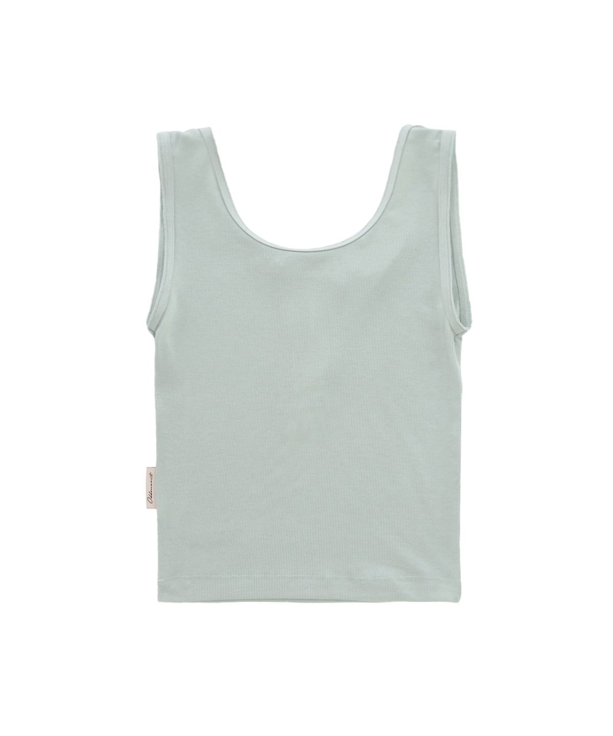 오드원아웃(ODDONEOUT) MONO BUTTON SLEEVELESS TOP MINT