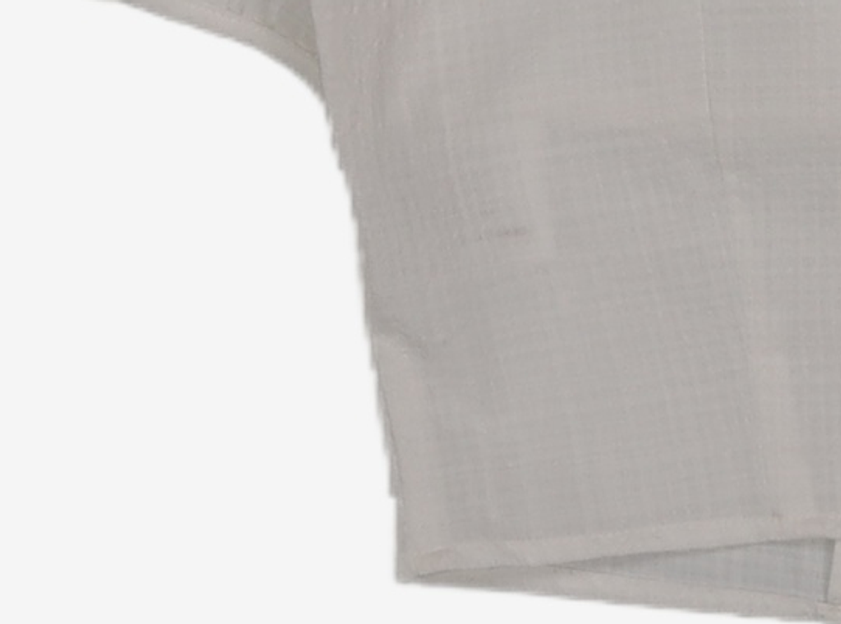 미쏘(MIXXO) 스퀘어넥 크롭 블라우스_MIWBWD601G S