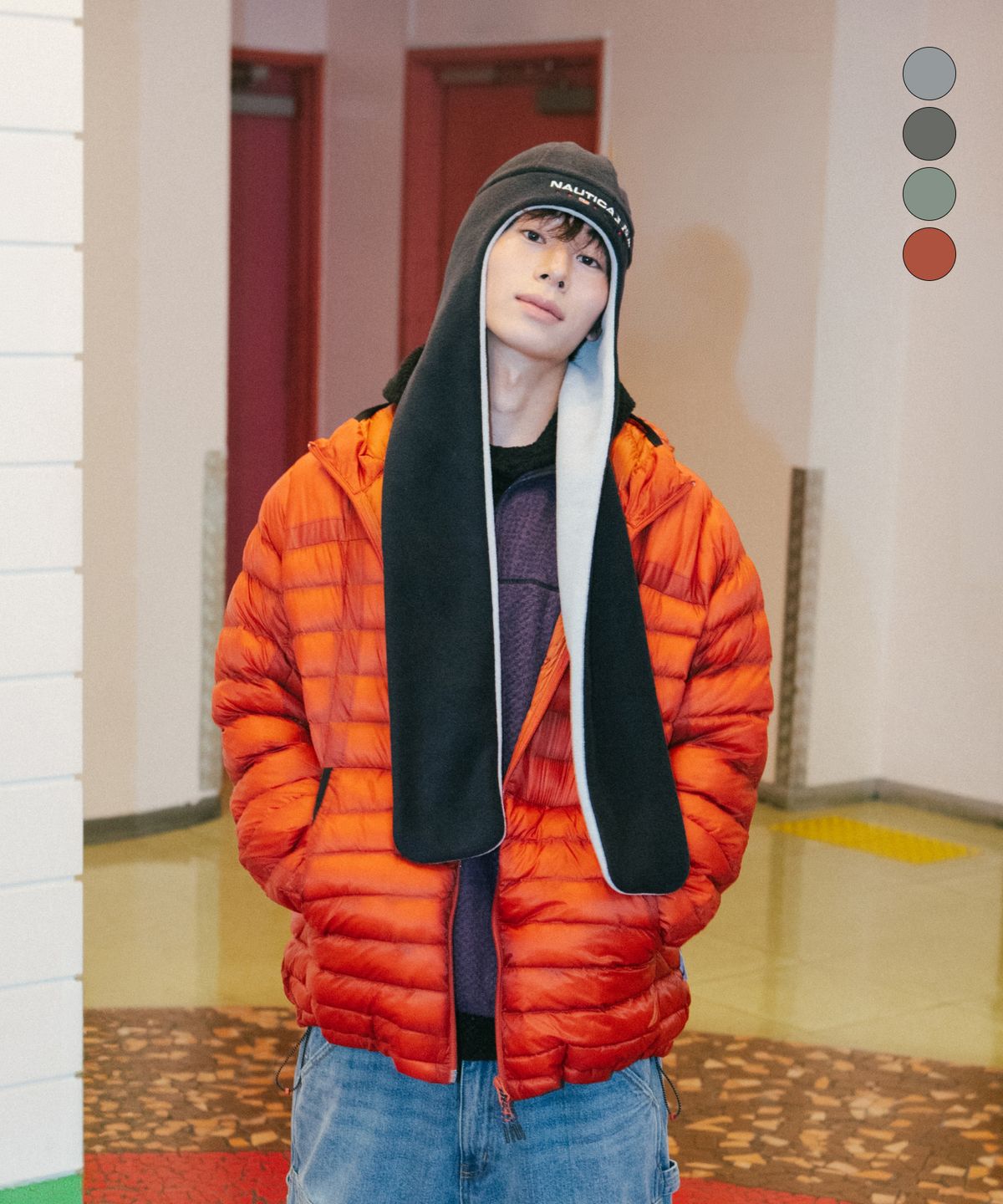 노티카(NAUTICA) 프리즘 패디드 자켓(4colors) NPD1606