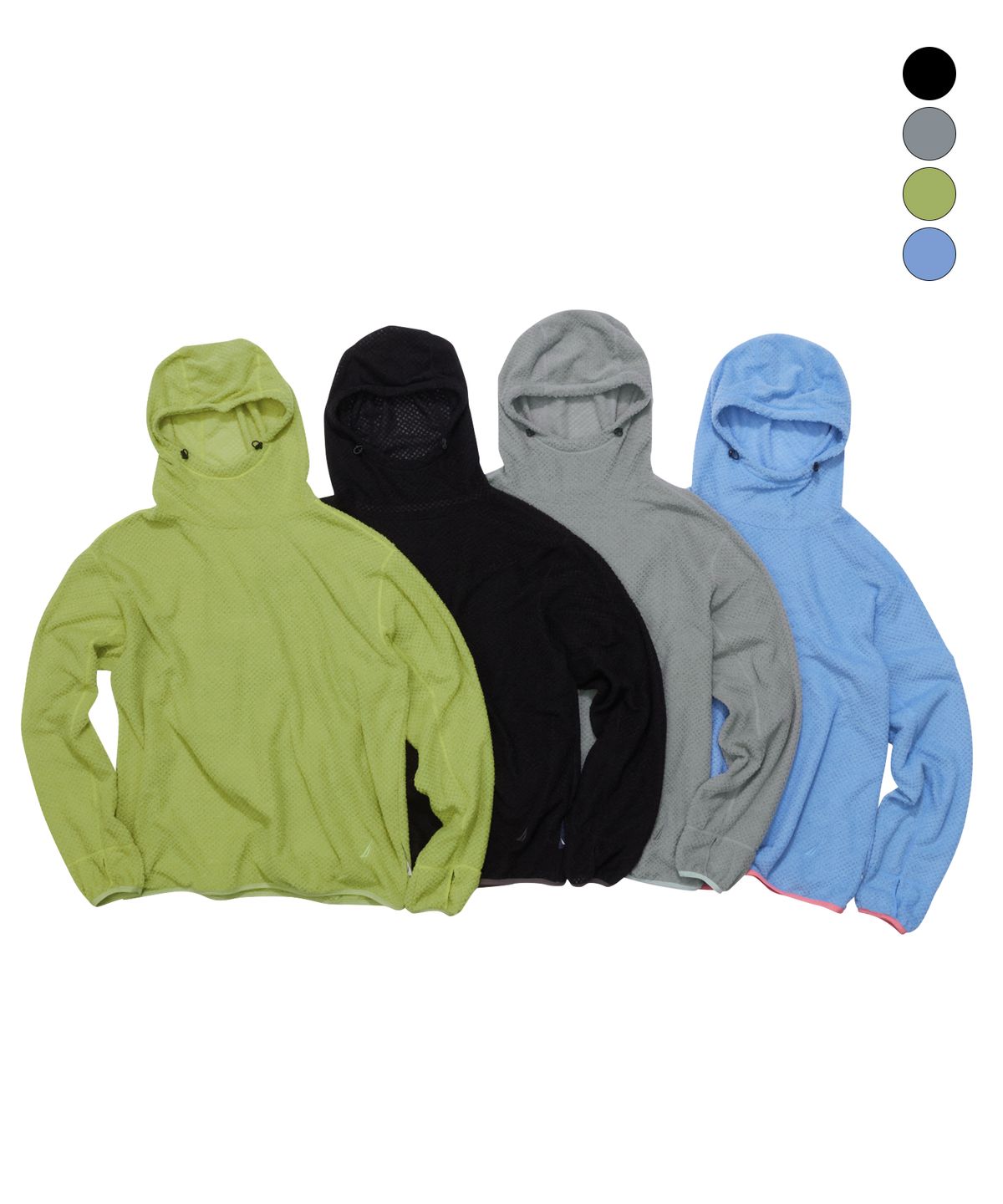 노티카(NAUTICA) 폴라 벤트 바라클라바 풀오버(4colors) NFL2246