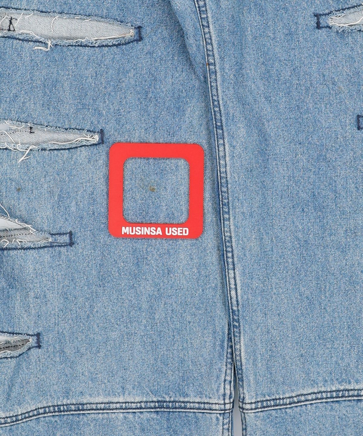 노매뉴얼(NOMANUAL) W.D DENIM PANTS - BLUE 95