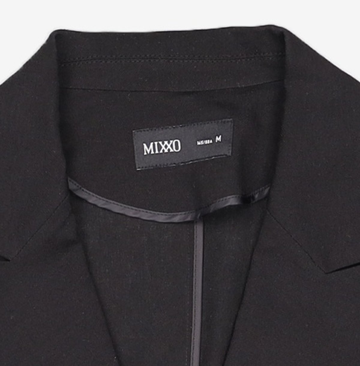 미쏘(MIXXO) [리오더] JKC712B 리오더 테일러드 반더블 숏 반팔 자켓 MIWJKC81QB M