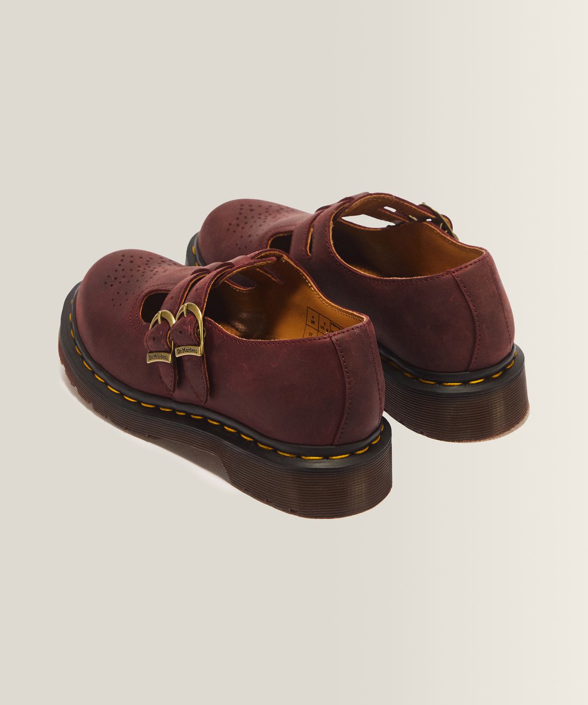 닥터마틴(DR.MARTENS) 8065 메리 제인 슈즈 - 체리 레드 크레이지 호스 / 30914600