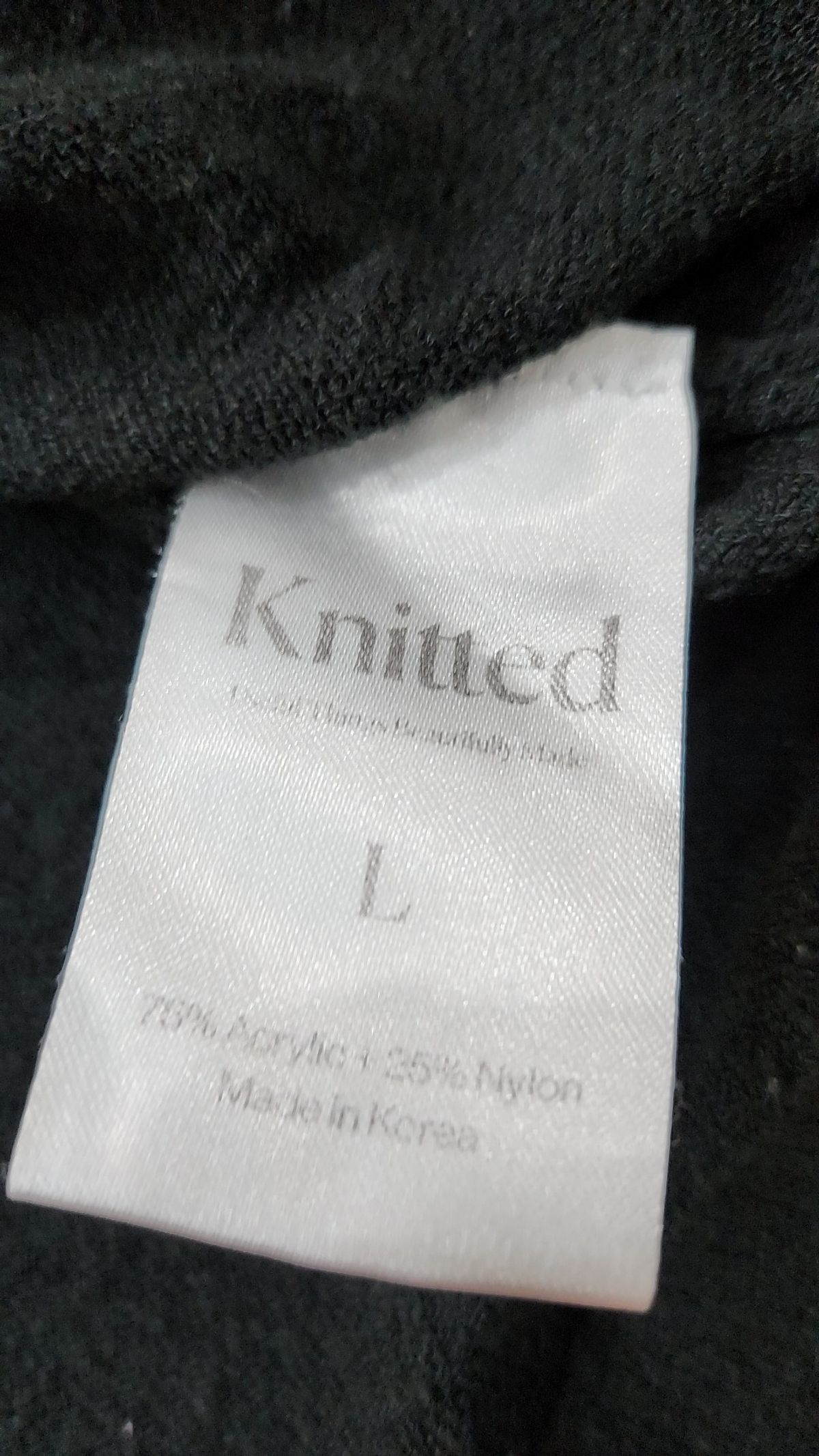 니티드(KNITTED) 니트/스웨터 L