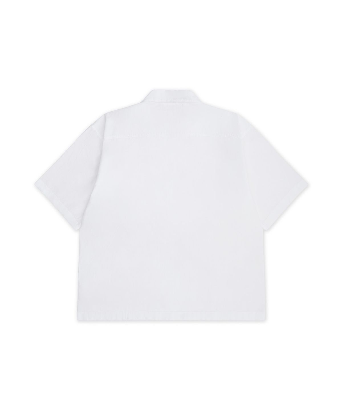 메르츠 비 슈바넨(MERZ B. SCHWANEN) 라이트웨이트 포플린 볼링 캐주얼 셔츠 - 화이트 / SHIRT09LP