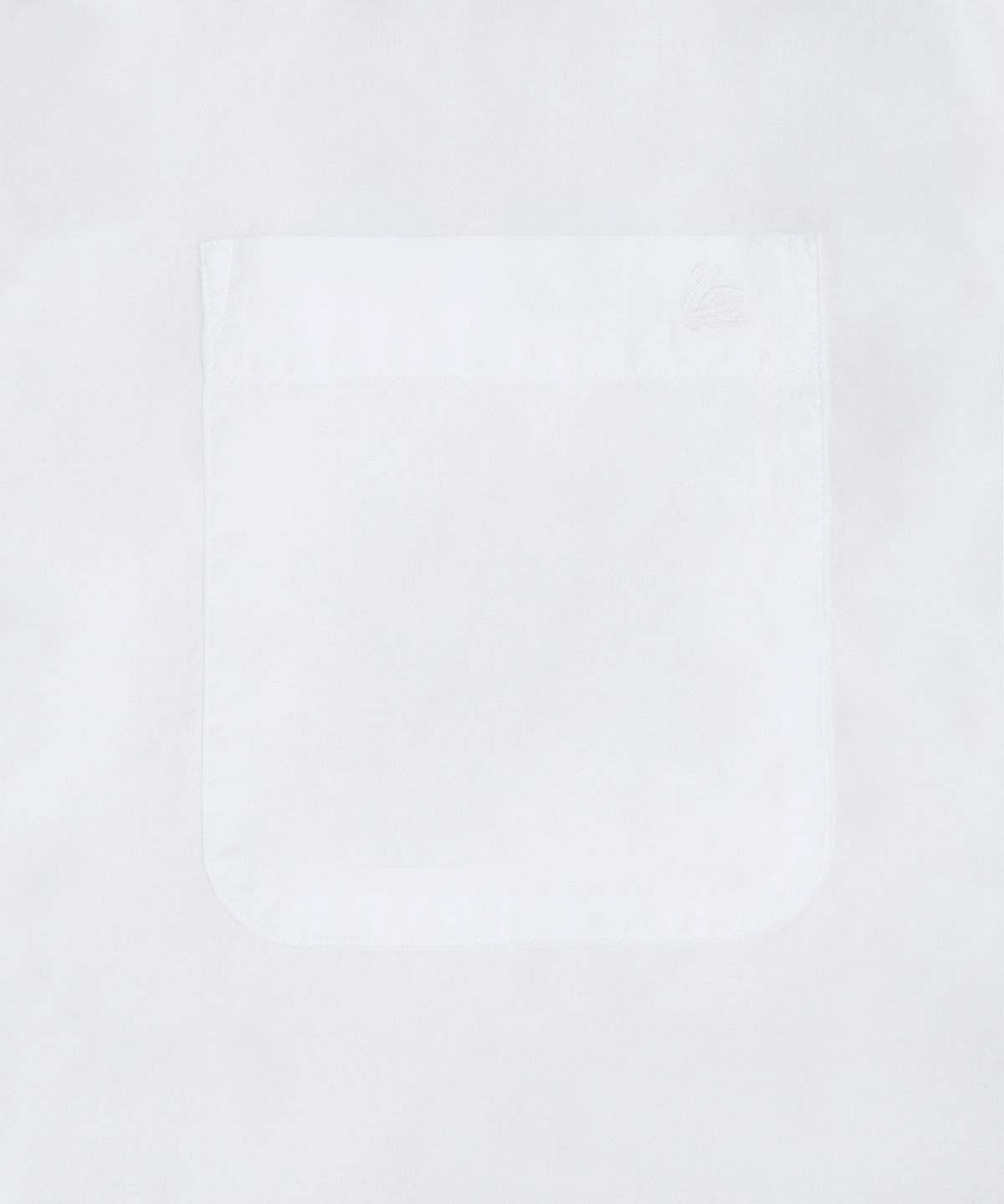 메르츠 비 슈바넨(MERZ B. SCHWANEN) 라이트웨이트 포플린 볼링 캐주얼 셔츠 - 화이트 / SHIRT09LP