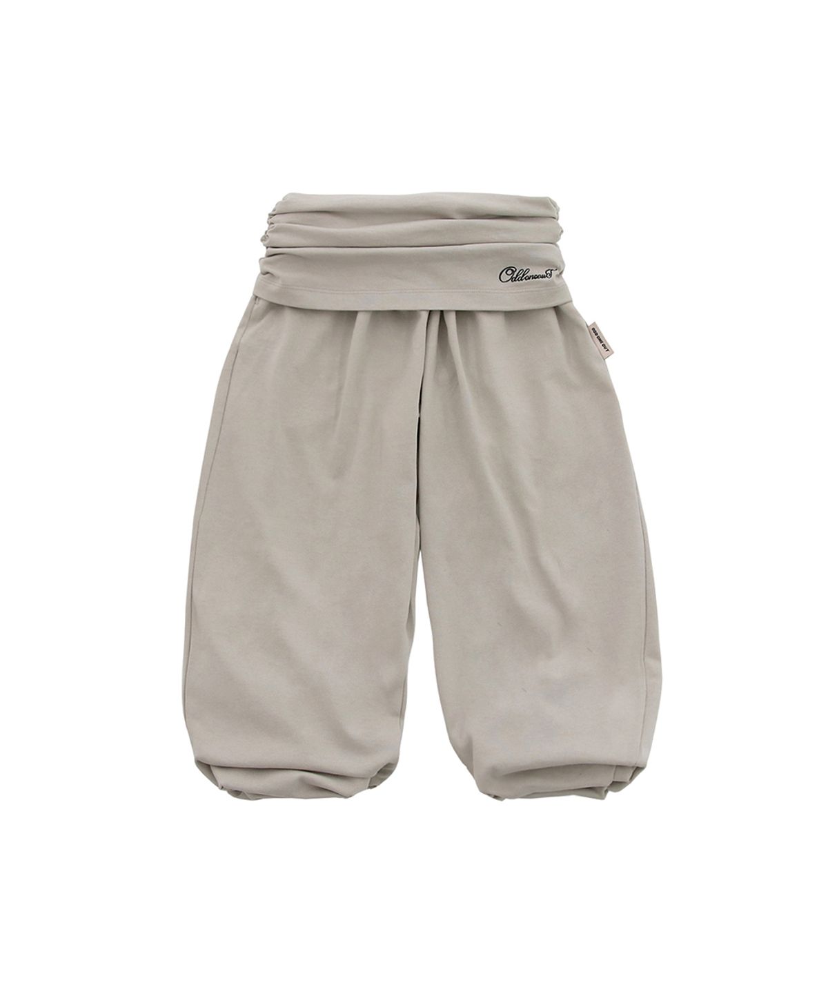 오드원아웃(ODDONEOUT) MONO SHIRRING TWO WAY PANTS BEIGE