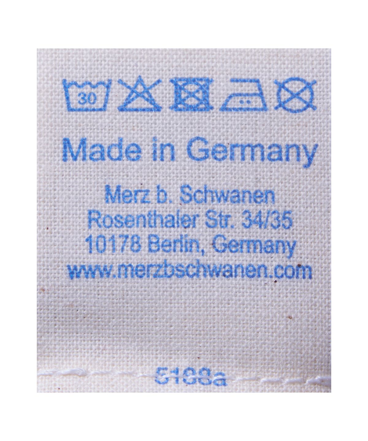 메르츠 비 슈바넨(MERZ B. SCHWANEN) 루프휠 헨리 클래식핏 긴소매 티셔츠 - 화이트 / 102