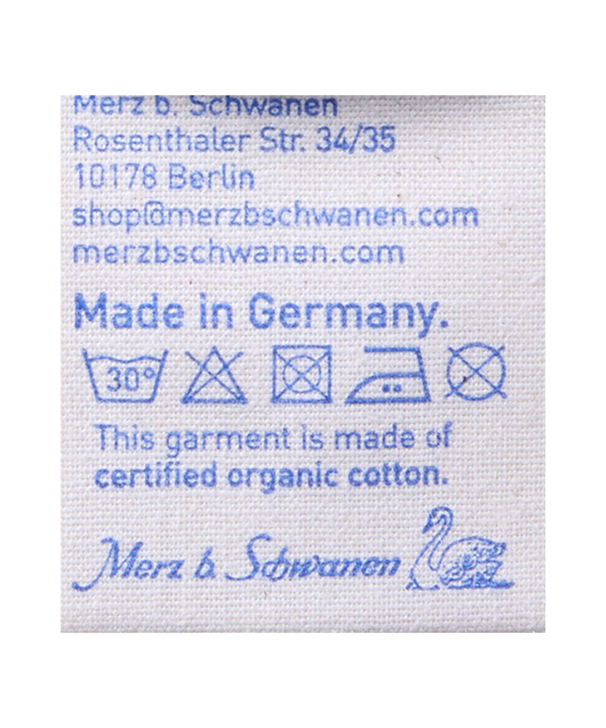 메르츠 비 슈바넨(MERZ B. SCHWANEN) 빈티지 머신 헨리 리파인핏 긴소매 티셔츠 - 블랙 / 2M06