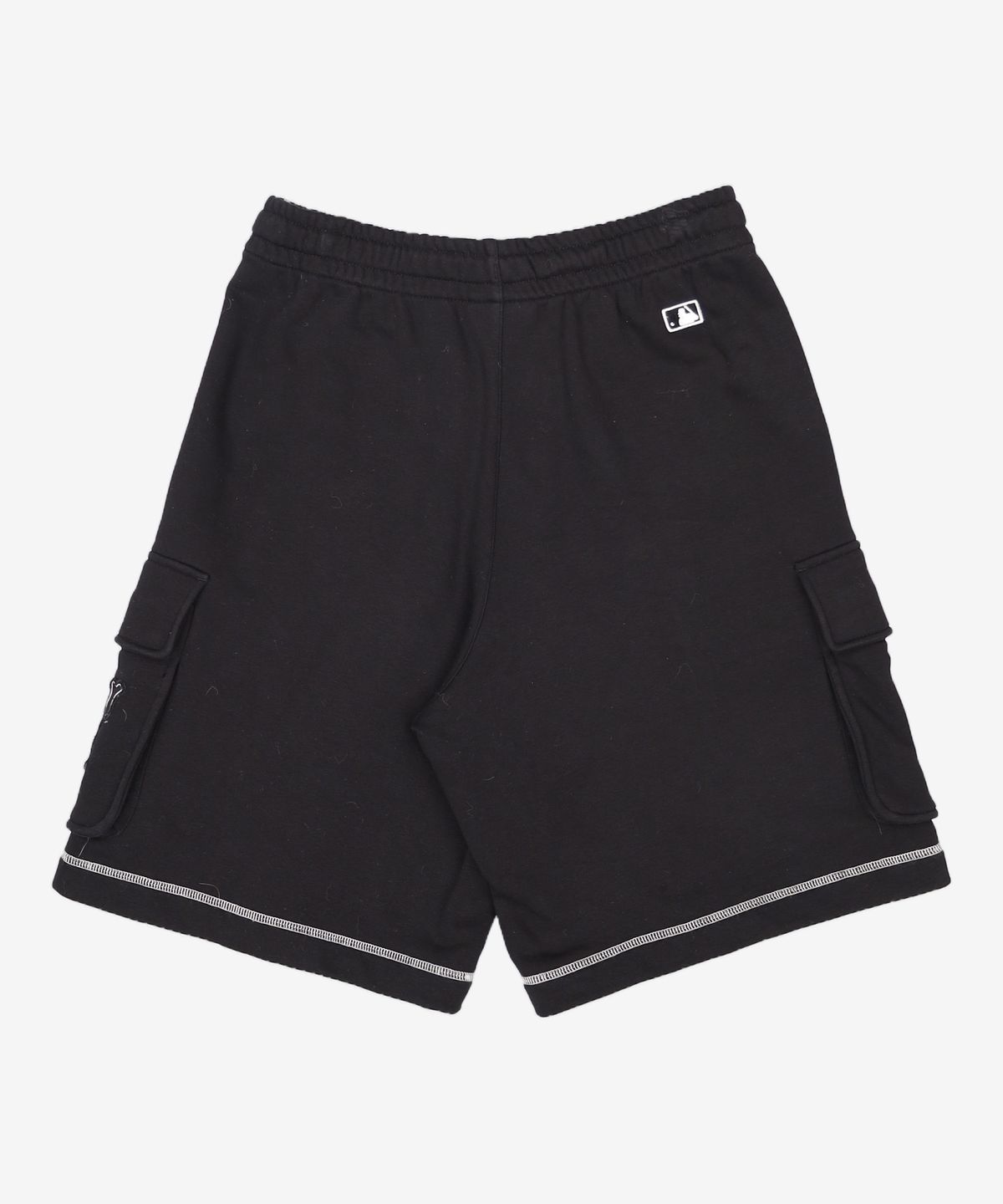 엠엘비(MLB) 베이직 쿠퍼스 로고 빈티지 6부 반바지 NY (D.Charcoal Grey) M