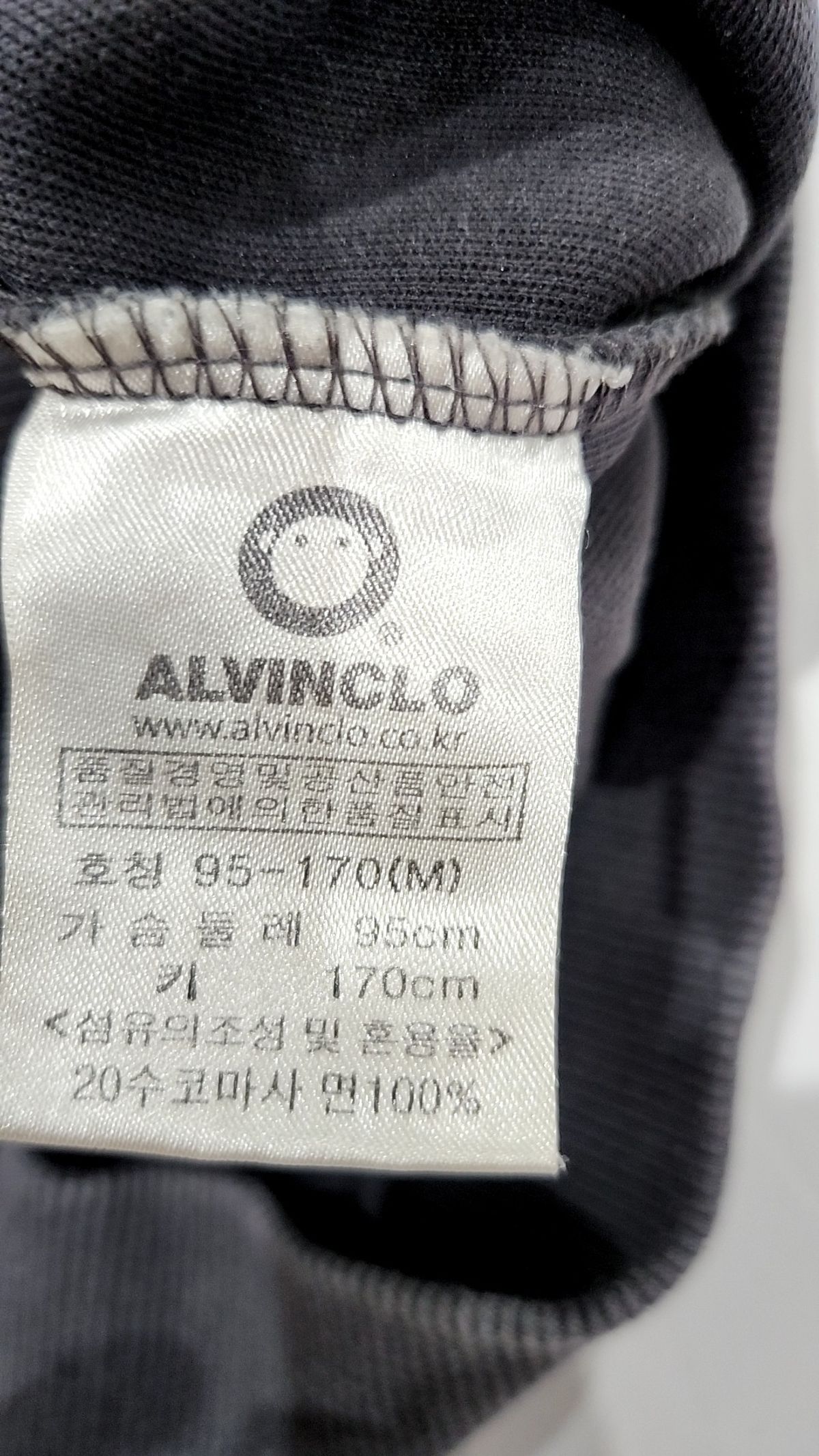 앨빈클로(ALVINCLO) 후드 티셔츠 M