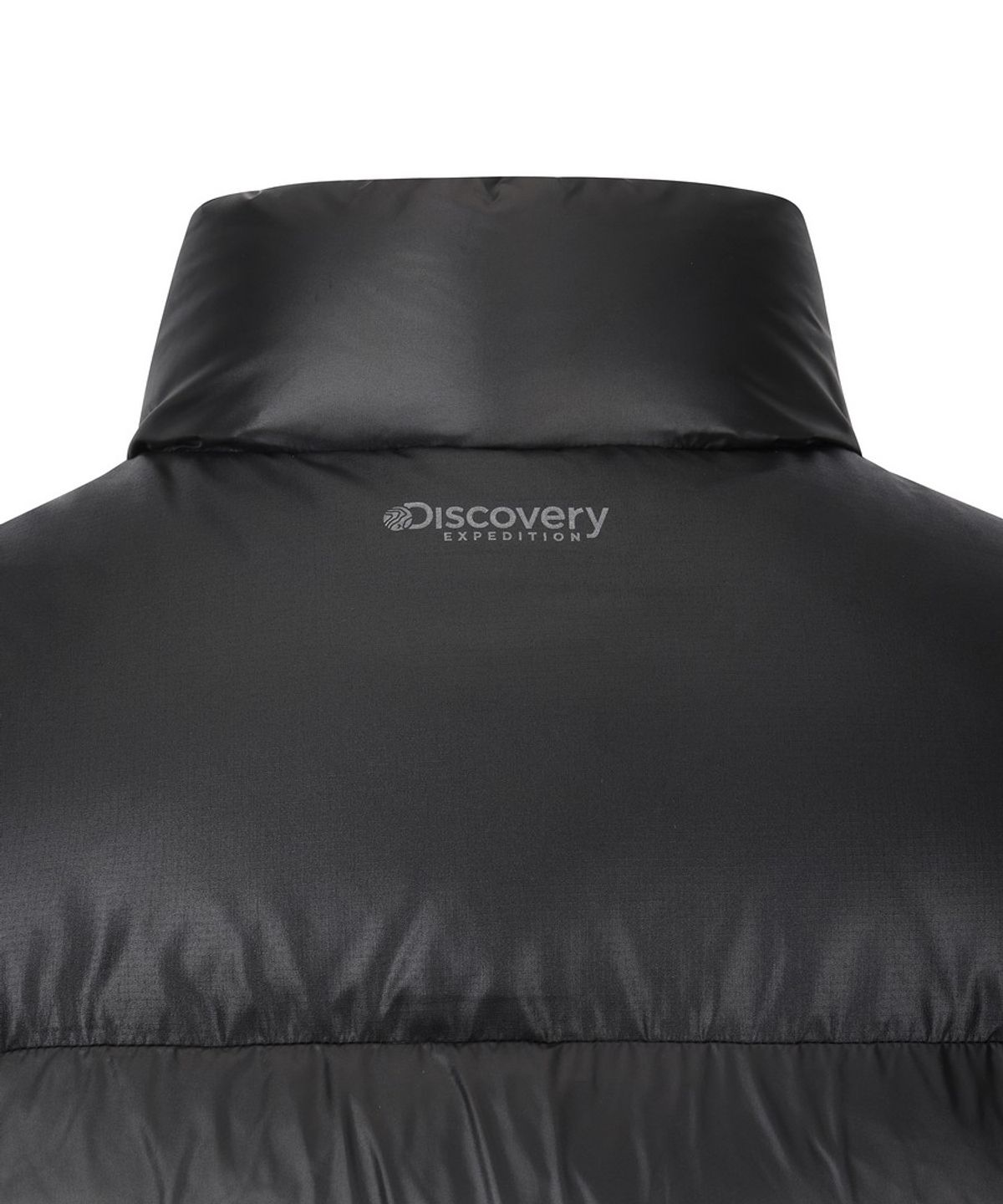 디스커버리 익스페디션(DISCOVERY EXPEDITION) 유니 반슬리 글로시 다운 패딩베스트 (BLACK)