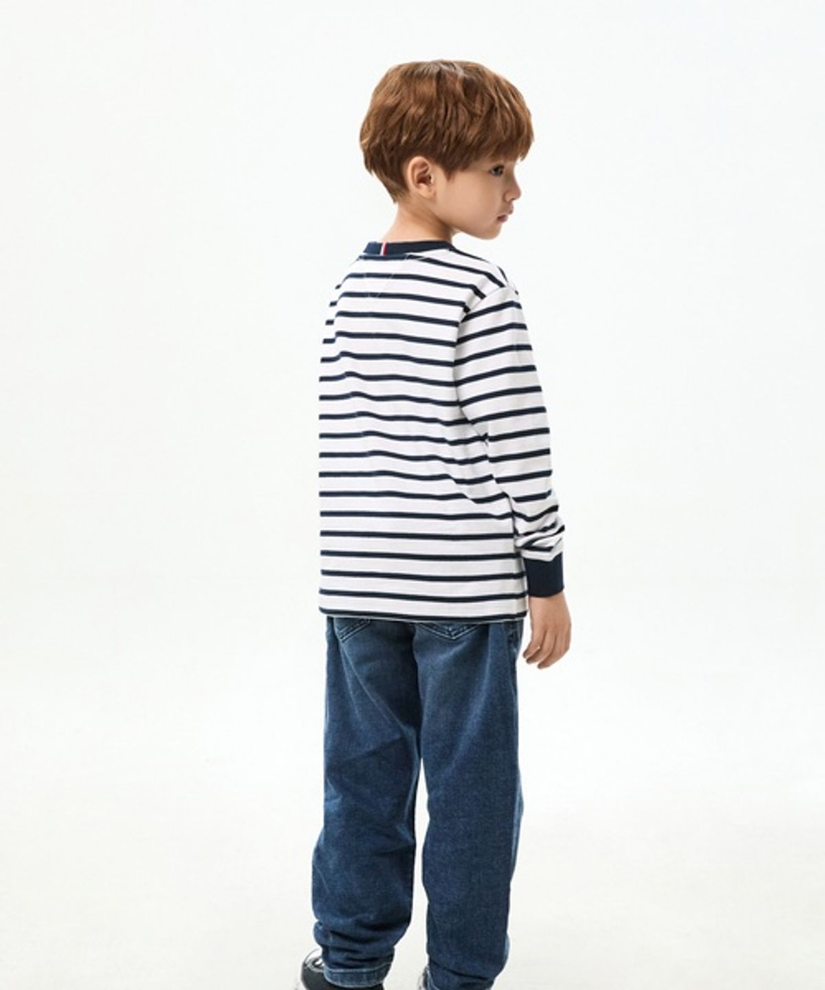 타미힐피거 키즈(TOMMY HILFIGER KIDS) 슬리가 밴딩 데님 팬츠