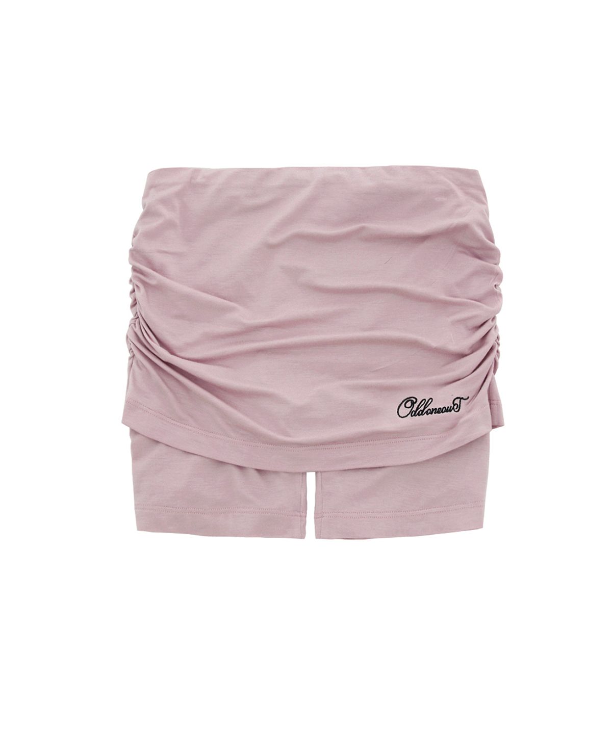 오드원아웃(ODDONEOUT) MONO SHIRRING SKIRT SHORT PANTS PINK