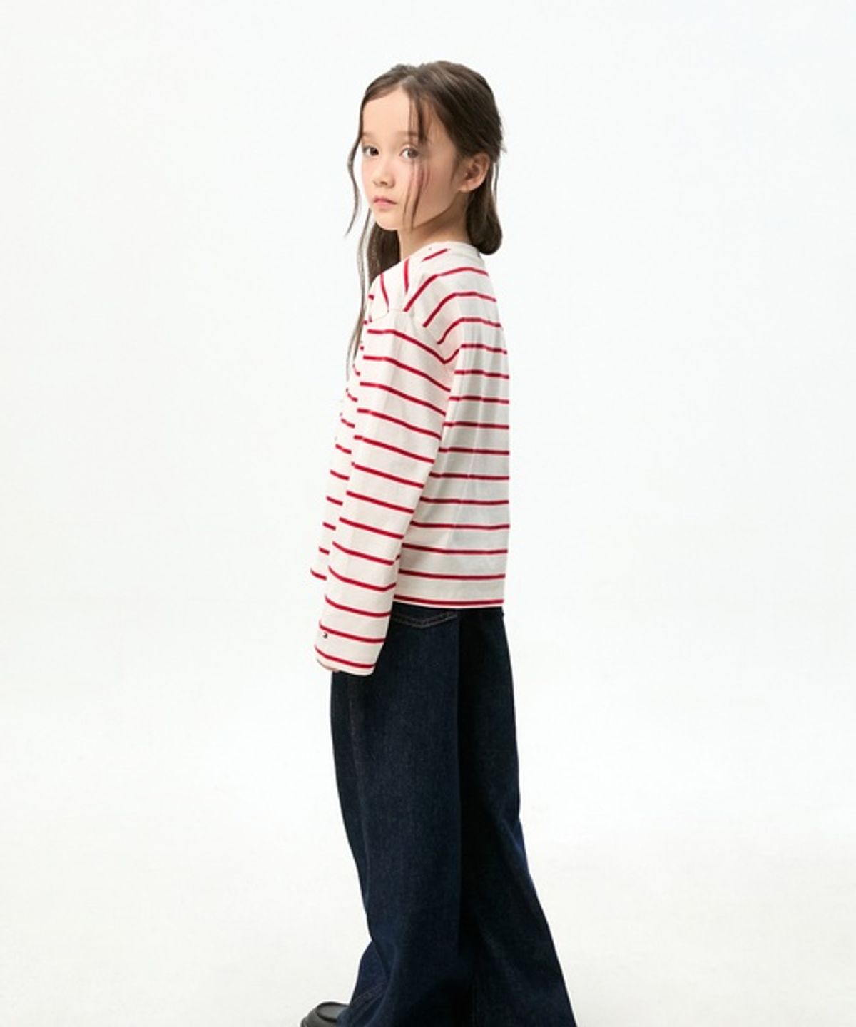 타미힐피거 키즈(TOMMY HILFIGER KIDS) 메이블 워시 데님 팬츠