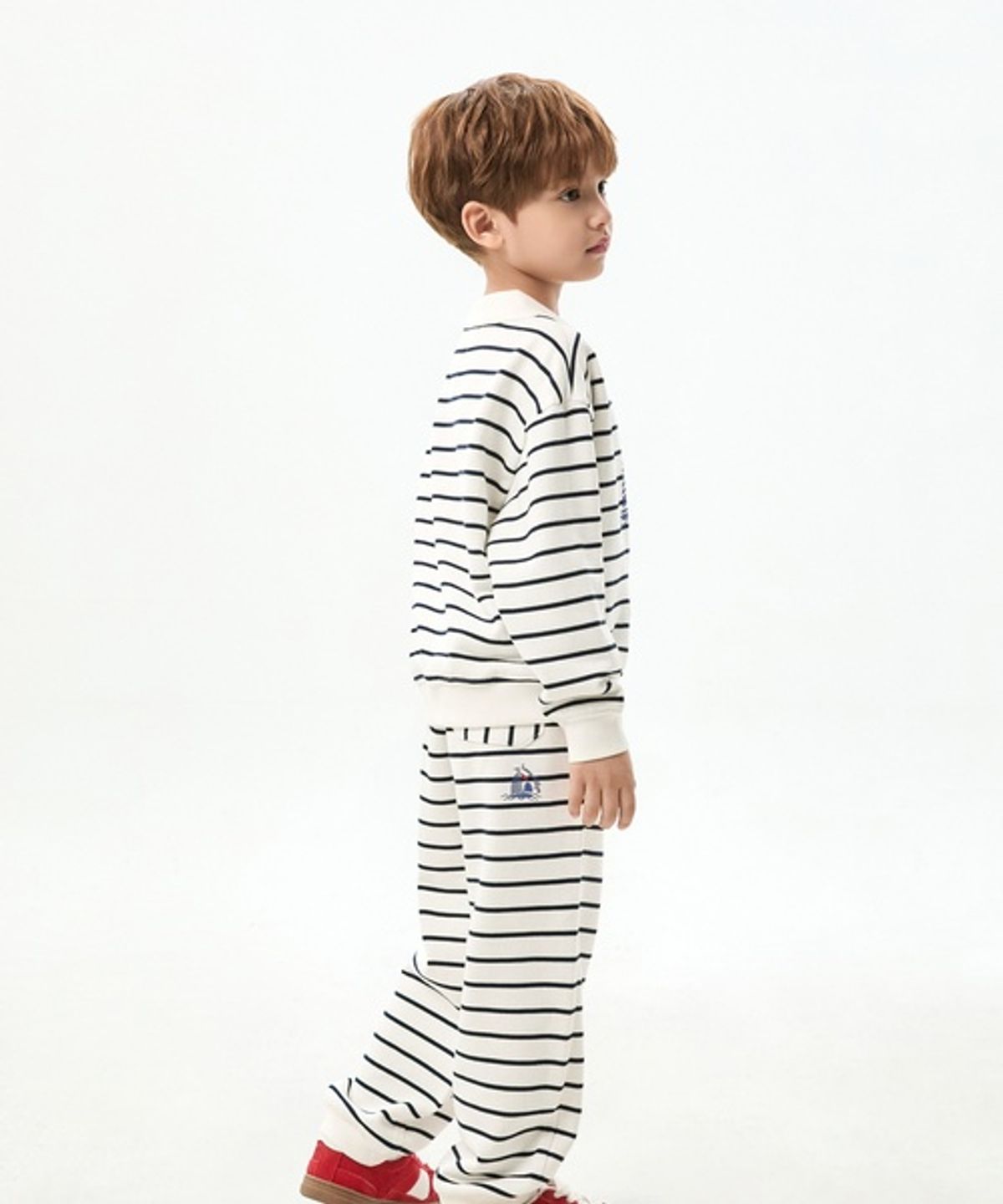 타미힐피거 키즈(TOMMY HILFIGER KIDS) 밴딩 드로우스트링 스웨트팬츠