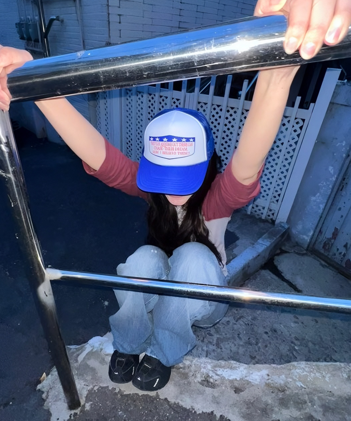 마스컴퍼니(MASCOMPANY) American dream cap - Blue