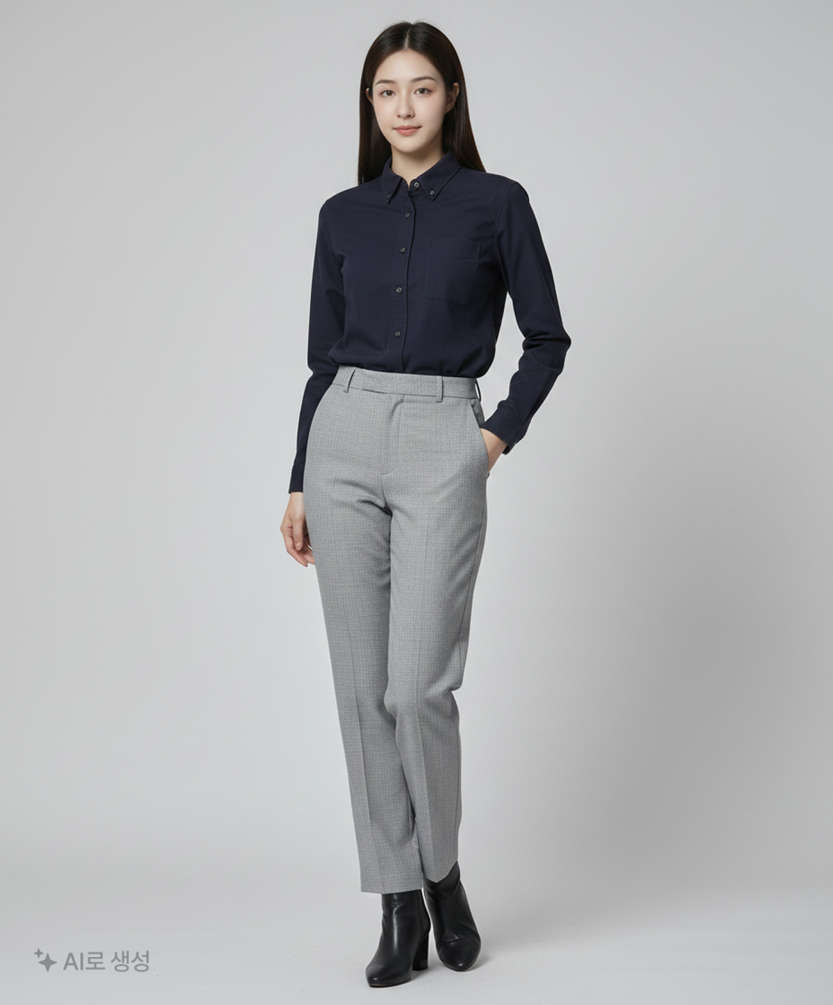 유니클로(UNIQLO) 캐주얼 셔츠 L