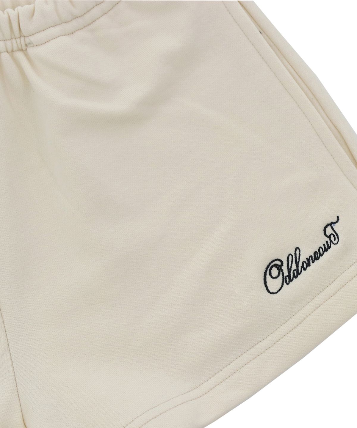 오드원아웃(ODDONEOUT) MONO SWEAT SHORT PANTS YELLOW