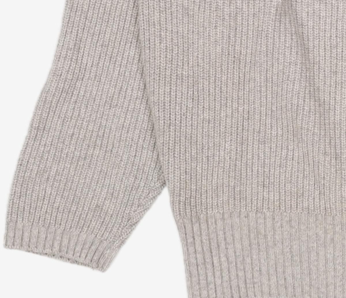 에이카화이트(AECA) CLOVER OVERSIZE WOOL KNIT-GREY L