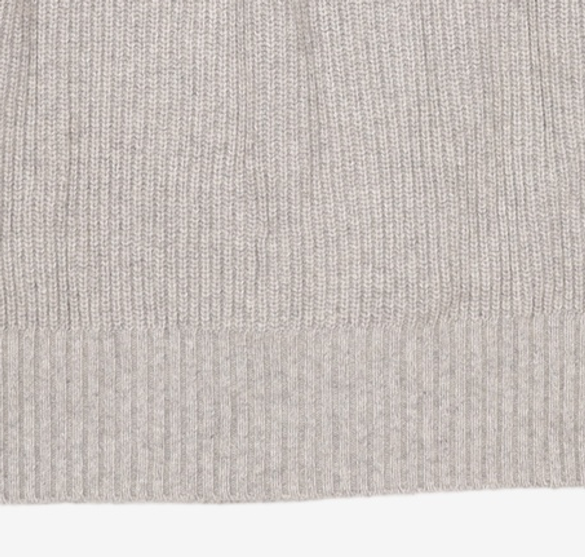 에이카화이트(AECA) CLOVER OVERSIZE WOOL KNIT-GREY L