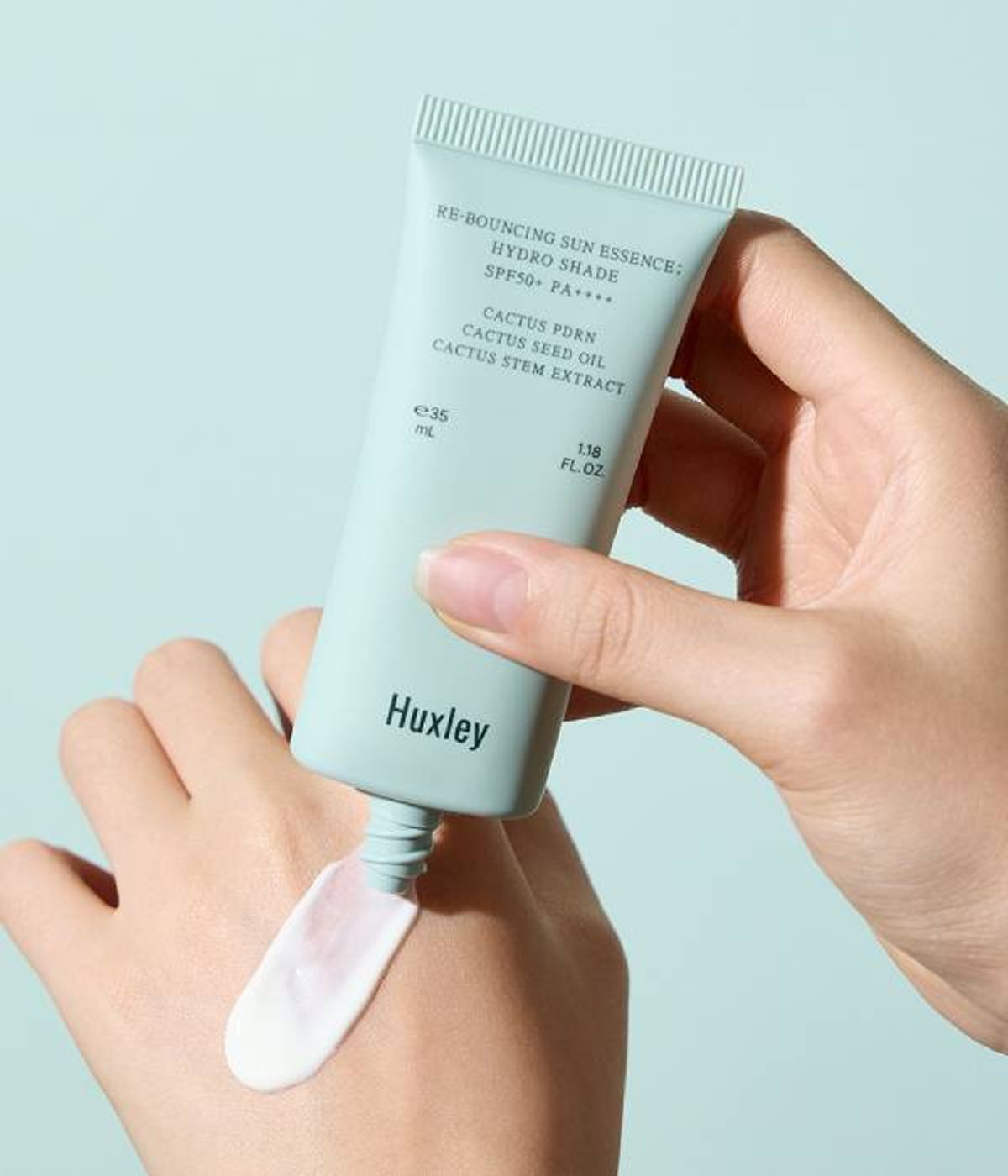 헉슬리(HUXLEY) 리바운싱 선 에센스 하이드로 쉐이드 35ML