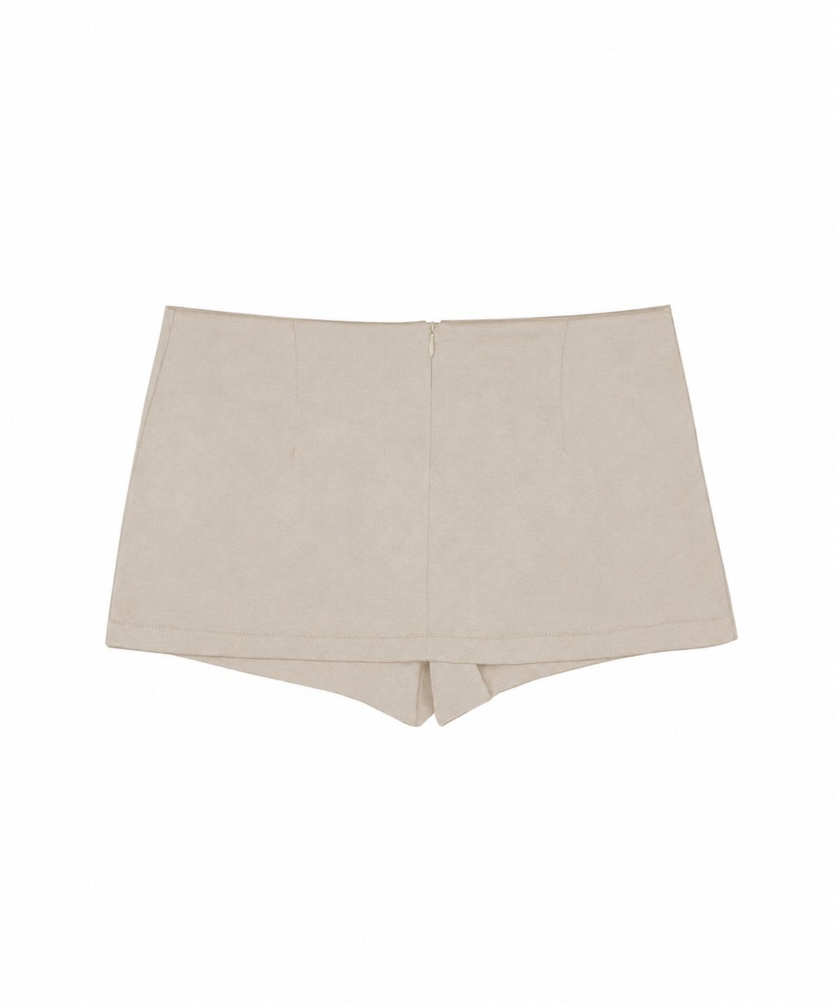 닉앤니콜(NICK&NICOLE) LOW RISE MINI SKORT_BEIGE