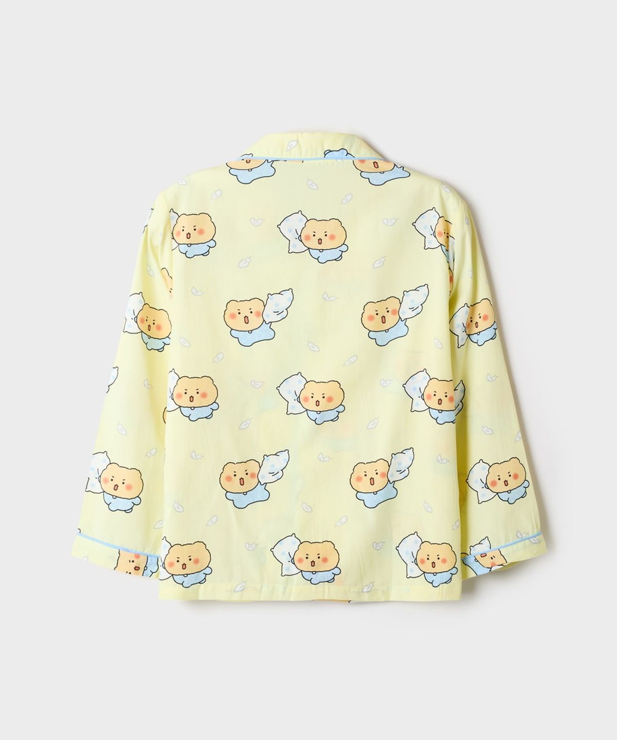 스파오 키즈(SPAO KIDS) [키즈] (망그러진곰) 긴팔 파자마(Light Yellow)_SPPPG49KU2