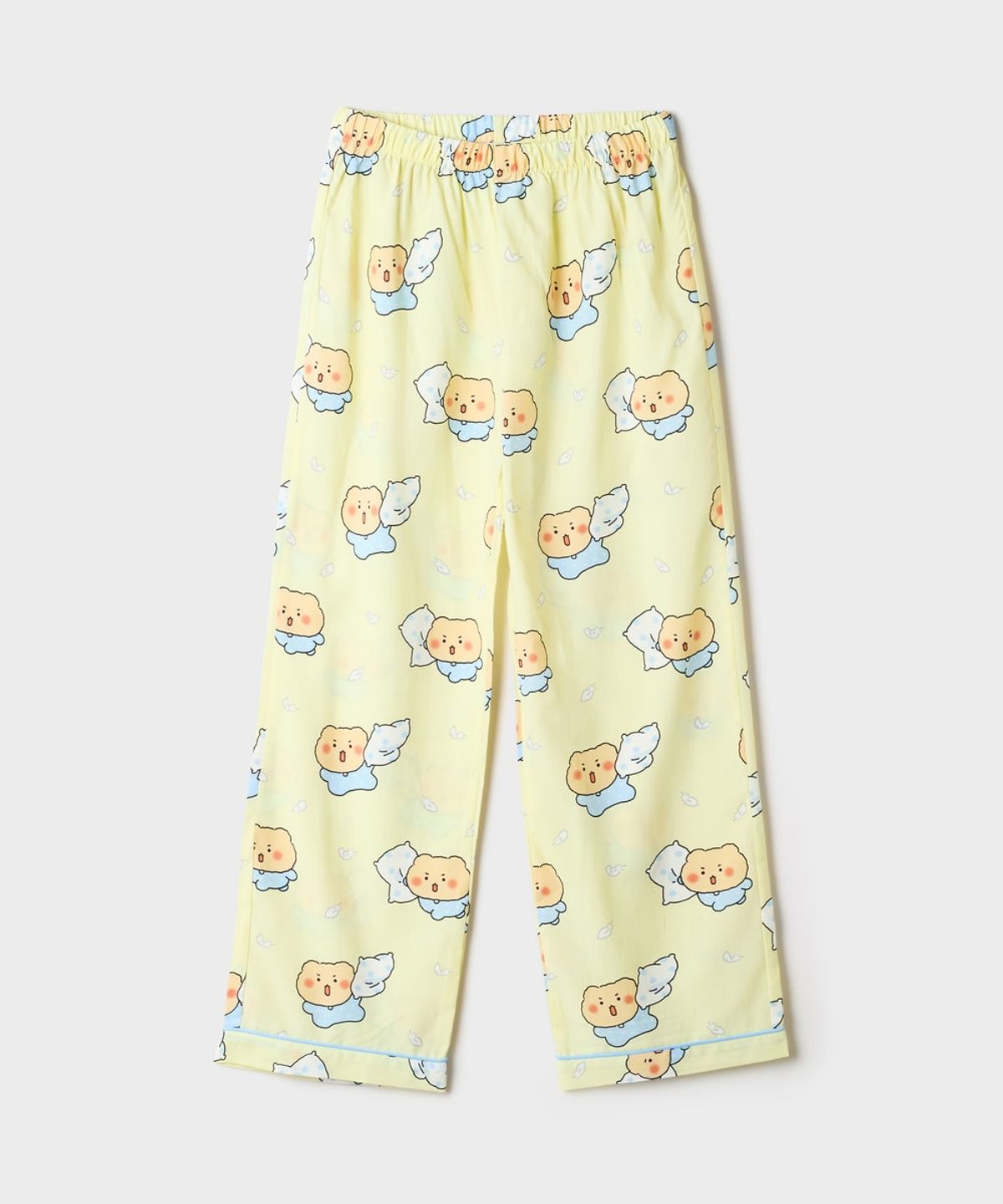 스파오 키즈(SPAO KIDS) [키즈] (망그러진곰) 긴팔 파자마(Light Yellow)_SPPPG49KU2