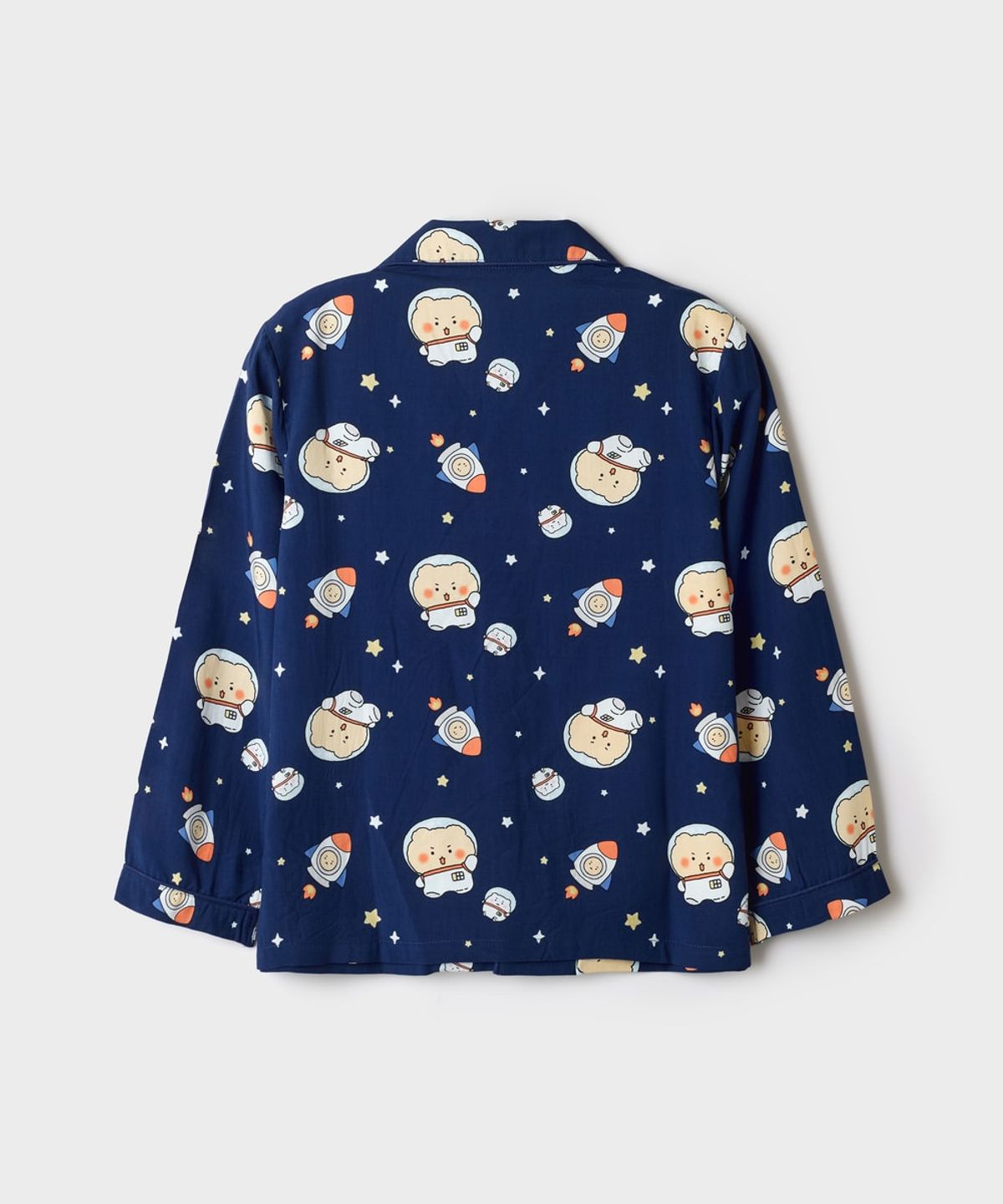 스파오 키즈(SPAO KIDS) [키즈] (망그러진곰) 긴팔 파자마(Navy)_SPPPG49KU2