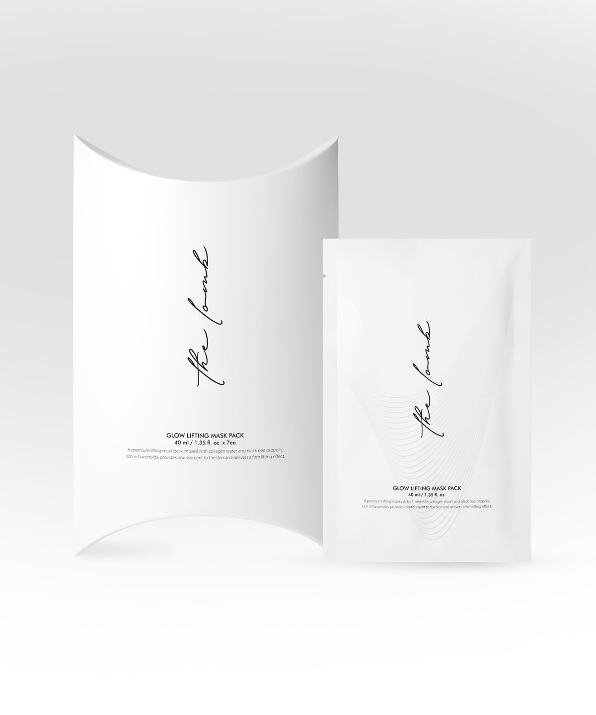 수아이레(SHUAIREH) 글로우 리프팅 마스크팩 (40ml x 7ea)