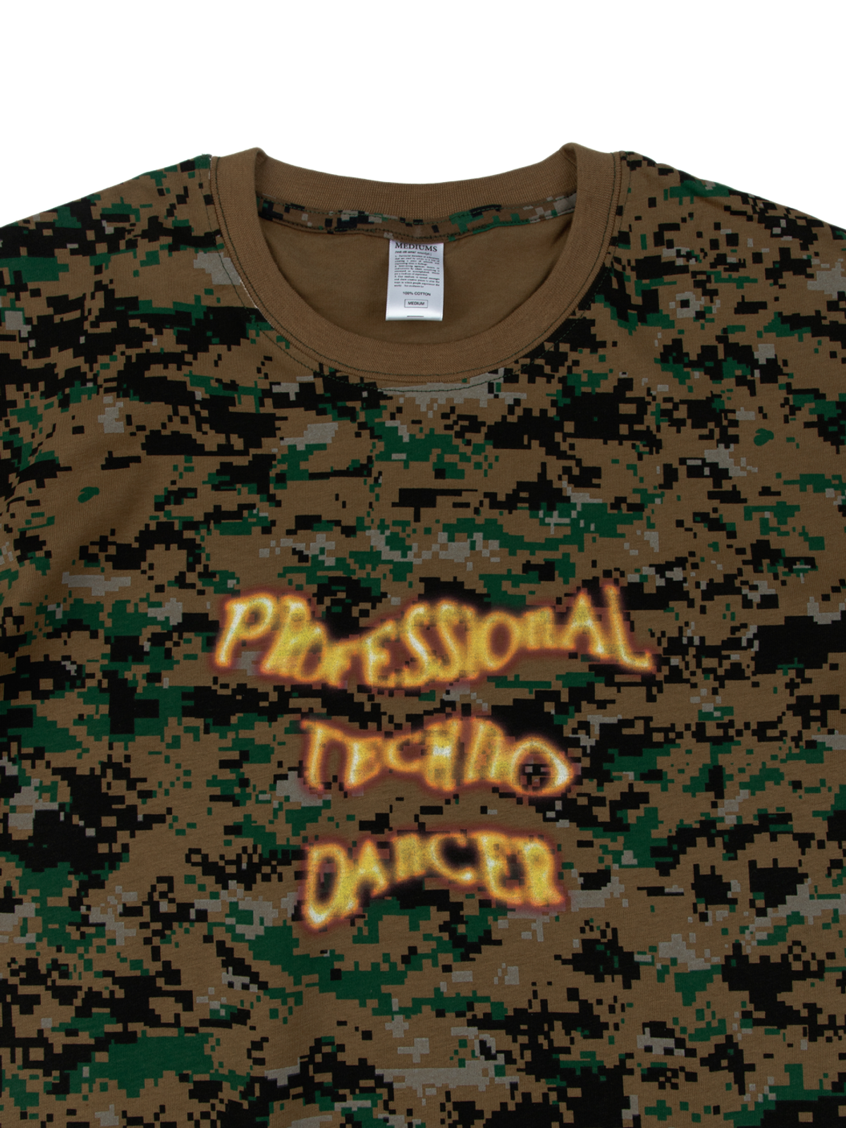 미디엄스(MEDIUMS) Professional Techno Dancer Tee -Digital Camo (프로페셔널 테크노 댄서 티 - 디지털 카모)