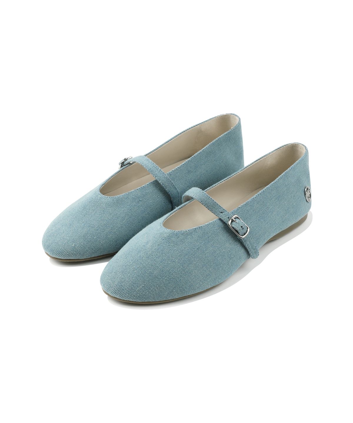 마리떼 프랑소와 저버(MARITHÉ + FRANҪOIS GIRBAUD) W MARYJANE DENIM FLAT light blue