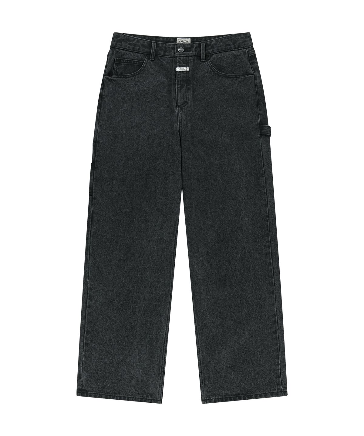 마리떼 프랑소와 저버(MARITHÉ + FRANҪOIS GIRBAUD) M LOOSE BAGGY DENIM PANTS black