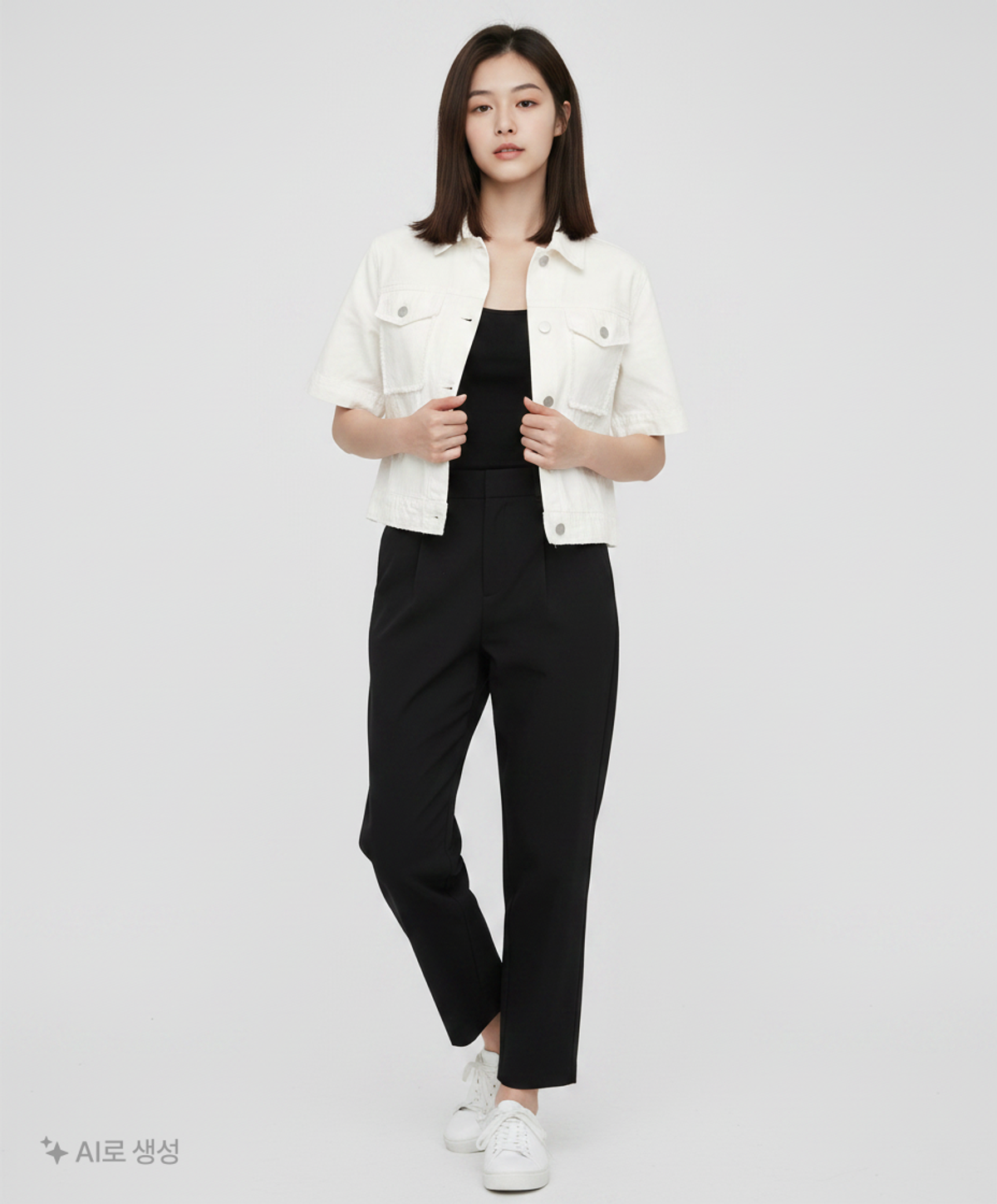 숲(SOUP) 반팔 데님 자켓(SY4DJV2) 90