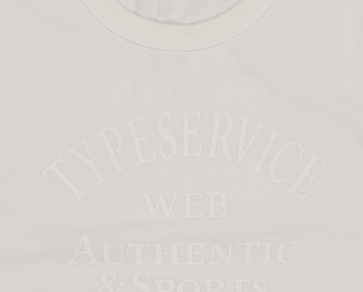 타입서비스(TYPESERVICE) 반소매 티셔츠 S