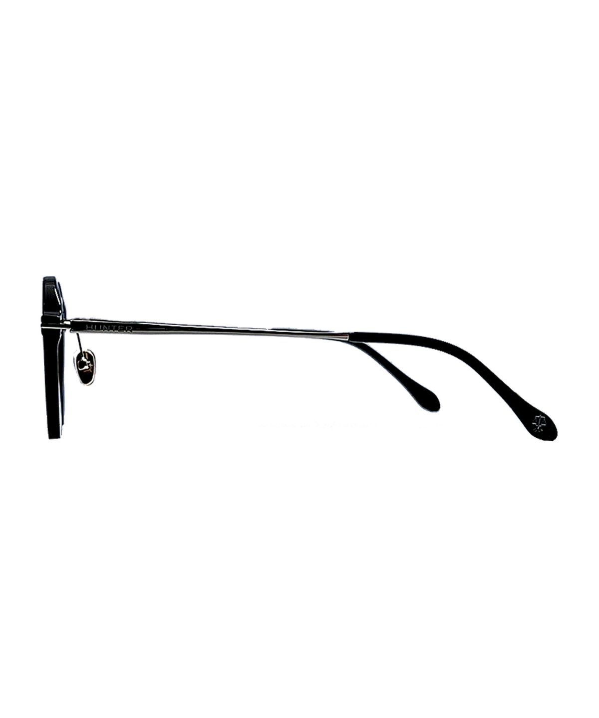 헌터 아이웨어(HUNTEREYEWEAR) [UNISEX] 스퀘어 콤비네이션 선글라스 블랙 HTA01