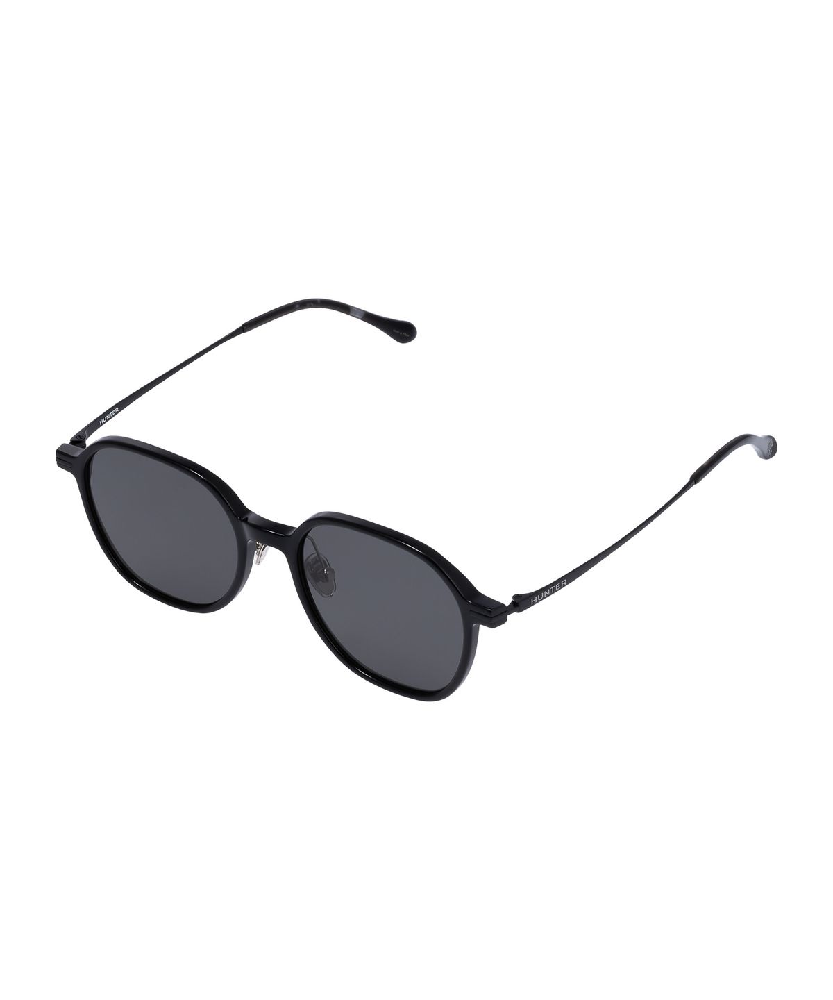 헌터 아이웨어(HUNTEREYEWEAR) [UNISEX] 스퀘어 콤비네이션 선글라스 매트블랙 HTA01