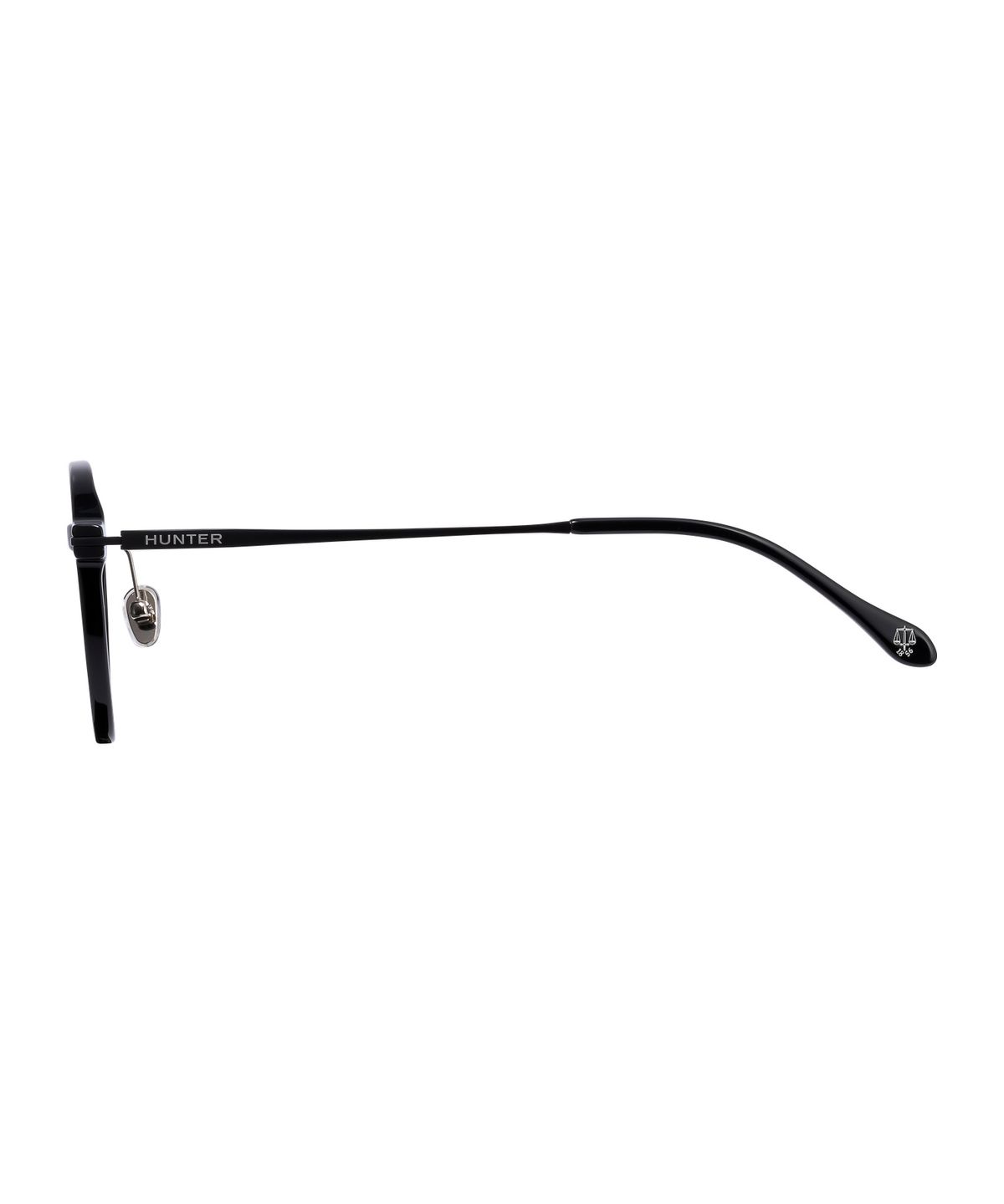 헌터 아이웨어(HUNTEREYEWEAR) [UNISEX] 스퀘어 콤비네이션 선글라스 매트블랙 HTA01