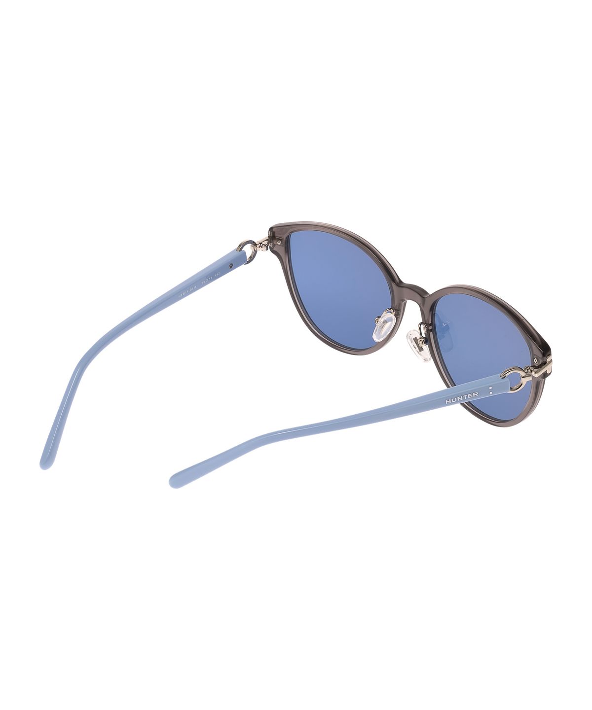 헌터 아이웨어(HUNTEREYEWEAR) [WOMAN] 프론트 앤 템플 주얼리 커넥트 선글라스 - 블루 HTB14