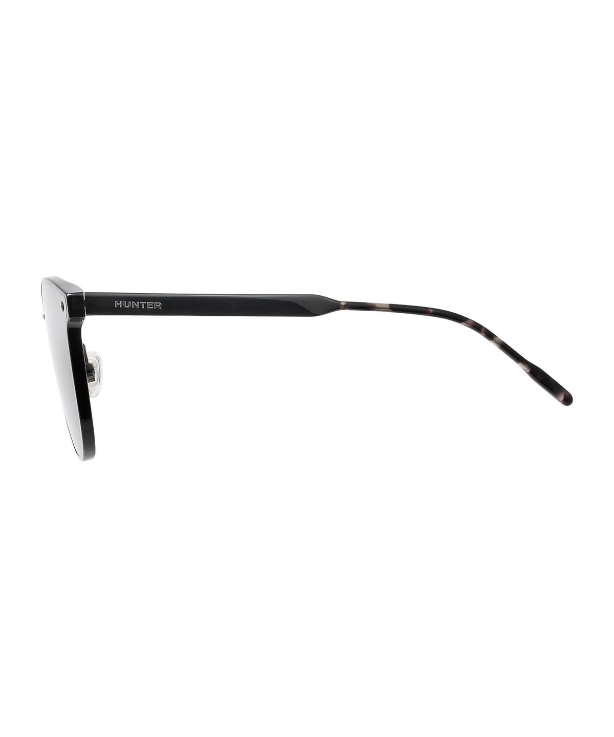 헌터 아이웨어(HUNTEREYEWEAR) [WOMAN] 플랫바 라운드 선글라스 - 블랙 HTB16