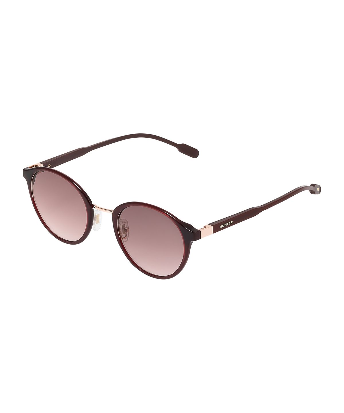 헌터 아이웨어(HUNTEREYEWEAR) [UNISEX] 라운드 액티브 선글라스 - 버건디 HTC31