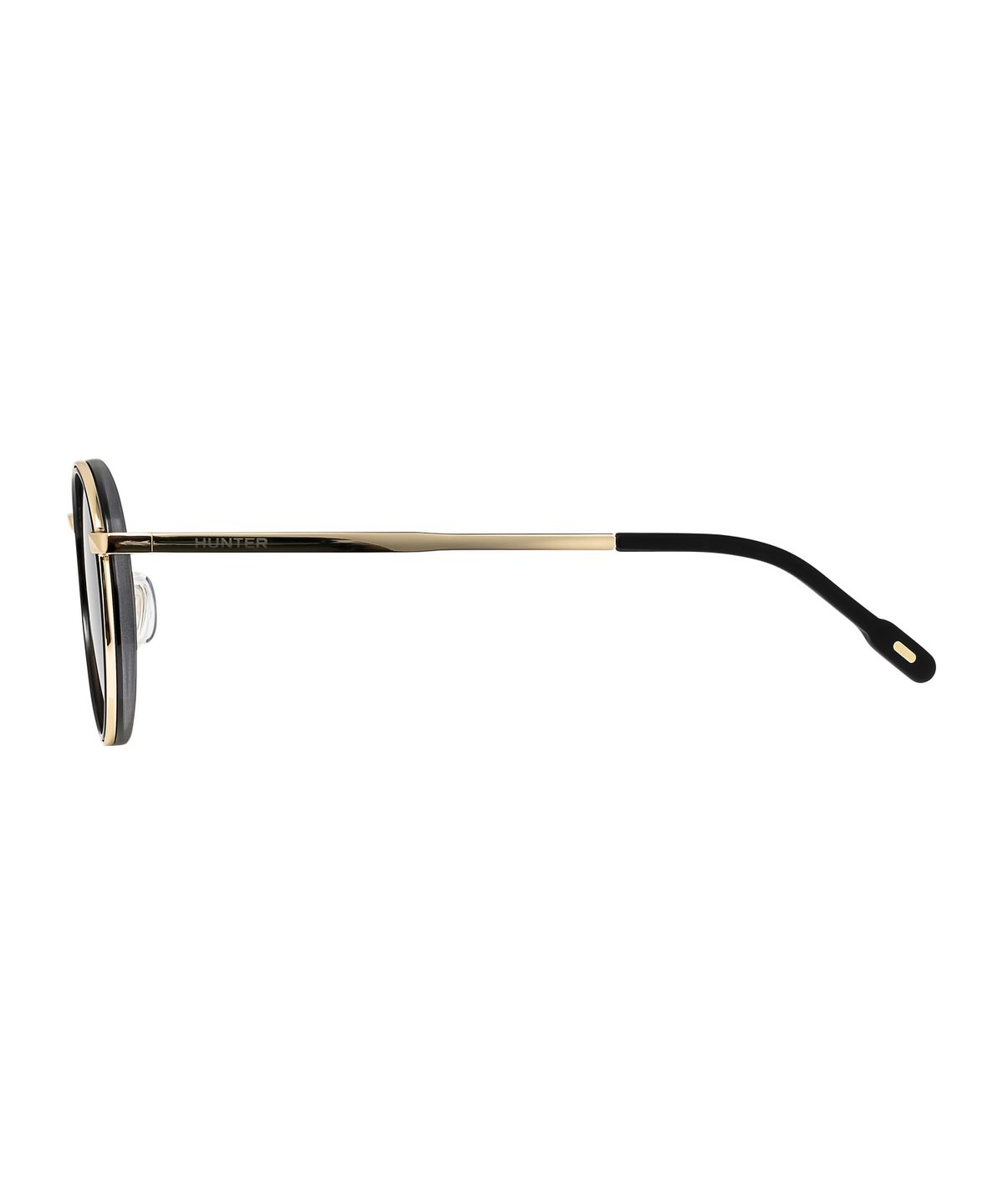 헌터 아이웨어(HUNTEREYEWEAR) [UNISEX] 라운드 티타늄 선글라스 - 블랙편광 HTC32