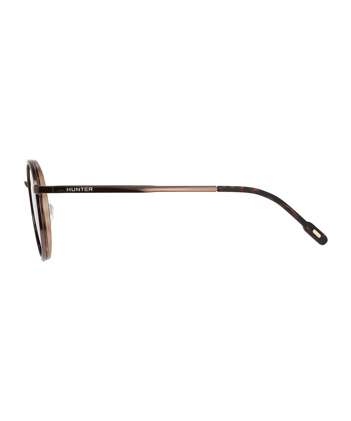 헌터 아이웨어(HUNTEREYEWEAR) [UNISEX] 라운드 티타늄 선글라스 - 하바나 HTC32