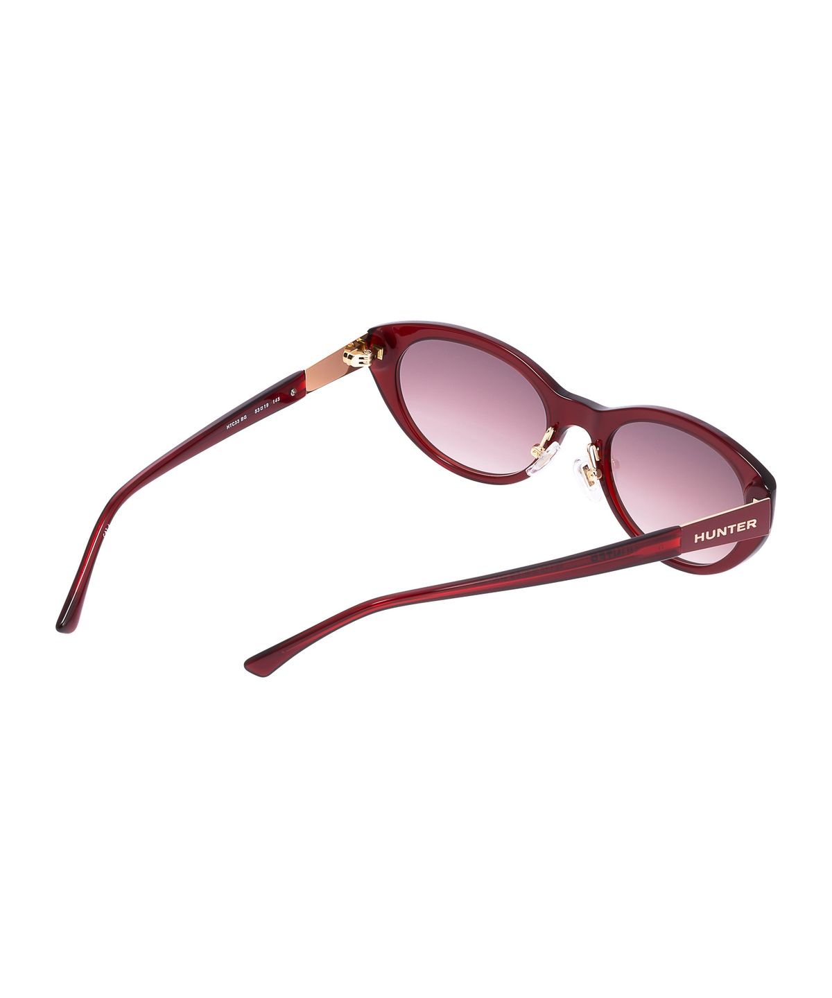 헌터 아이웨어(HUNTEREYEWEAR) [WOMAN] 캣아이 선글라스 - 버건디 HTC33