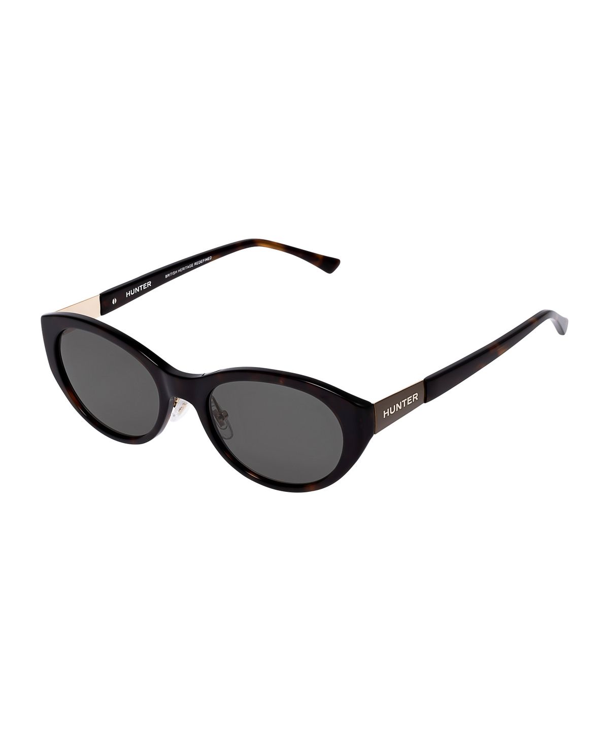 헌터 아이웨어(HUNTEREYEWEAR) [WOMAN] 캣아이 선글라스 - 블랙 HTC33